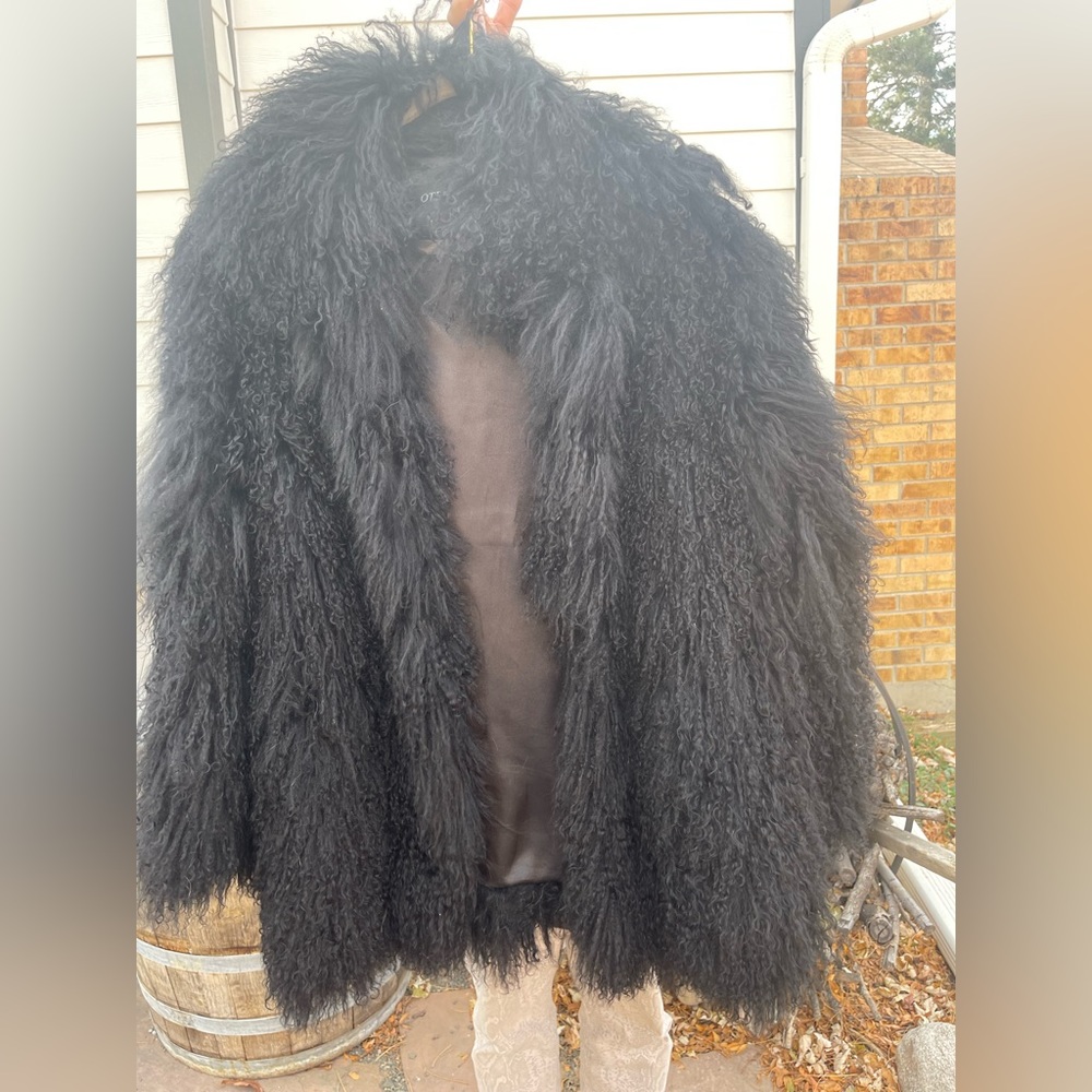 Fabulous Mongolian lamb jacket!